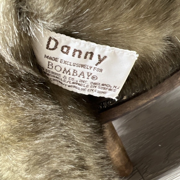 Bombay Co. Danny Teddy Bear Faux Mink Plush Russ Berrie 13" Stuffed Animal Toy - Picture 7 of 9